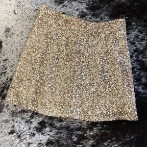 Shimmer sequin skirt ⭐️